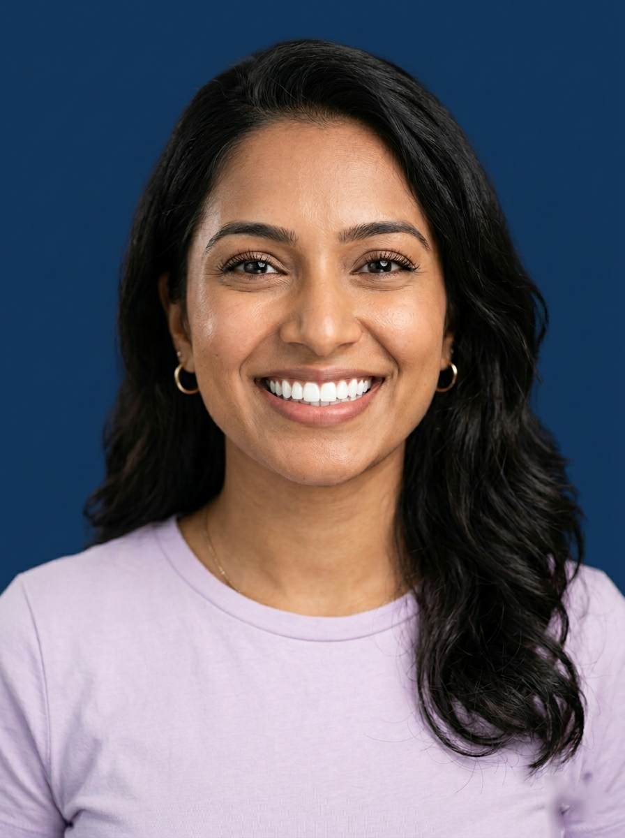 Happy patient with a bright smile